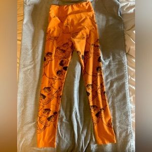 Lularoe Halloween leggings tween sized.